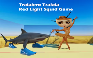 Tralalero Tralala Red Light Squid Game